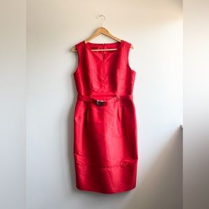 Ross Mayer Belted Shift Dress